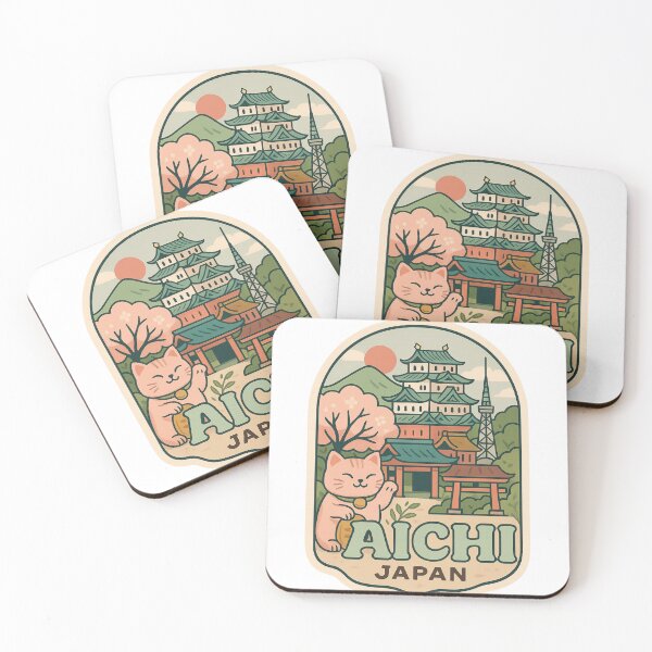 Item preview,  Aichi Japan Landmark Scene with Nagoya Castle and Sakura designed and sold by Aryabek.