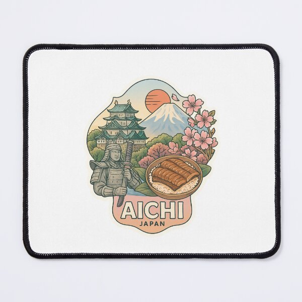Item preview,  Aichi Japan Culture with Nagoya Castle, Samurai and Unagi designed and sold by Aryabek.