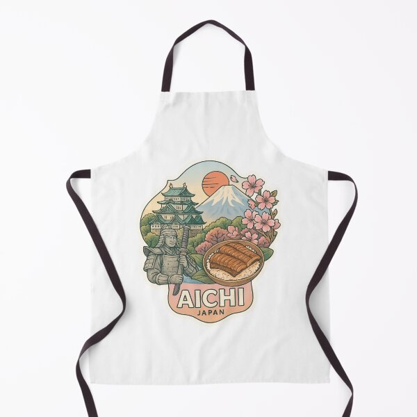 Item preview, Aichi Japan Culture with Nagoya Castle, Samurai and Unagi designed and sold by Aryabek.