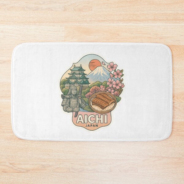 Item preview,  Aichi Japan Culture with Nagoya Castle, Samurai and Unagi designed and sold by Aryabek.