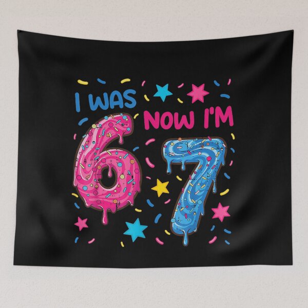 Item preview, Classic 7th I'm Was Gift Funny Hands 6 Boy Girl 7 I Birthday Now Happy designed and sold by RoniShorter.