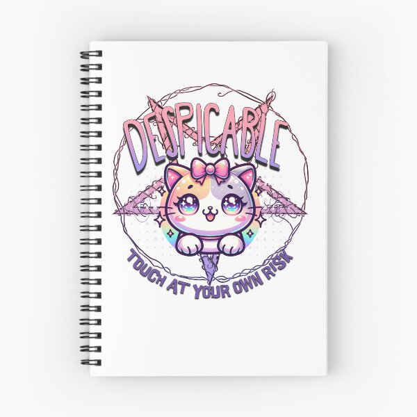 Item preview, Despicable Kawaii Cat – Cute but Dangerous Pastel Anime Kitty Design designed and sold by onlin3boutiqu3.