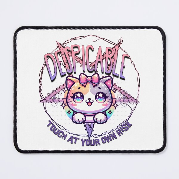 Item preview, Despicable Kawaii Cat – Cute but Dangerous Pastel Anime Kitty Design designed and sold by onlin3boutiqu3.