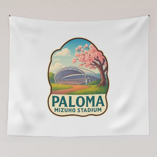 Item preview,  Paloma Mizuho Stadium Nagoya with Spring Sakura designed and sold by Aryabek.