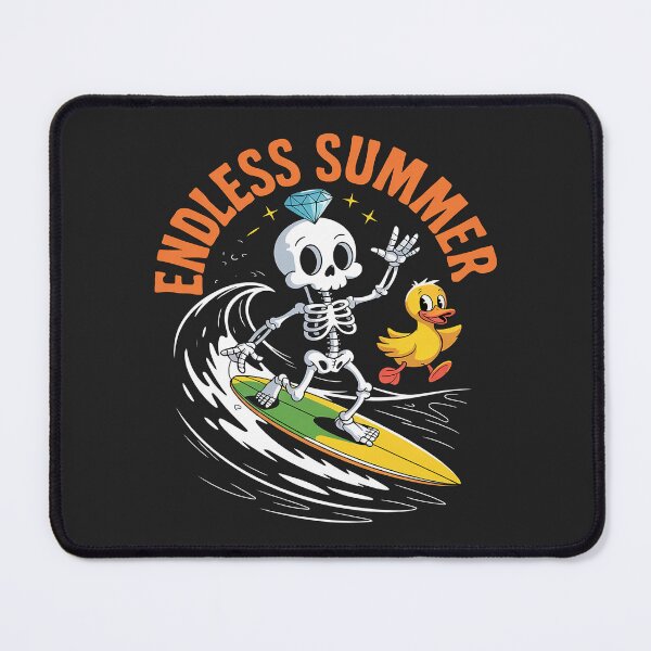 Item preview, summer skeleton hawaiian endless summer Christmas in July designed and sold by procionartss.