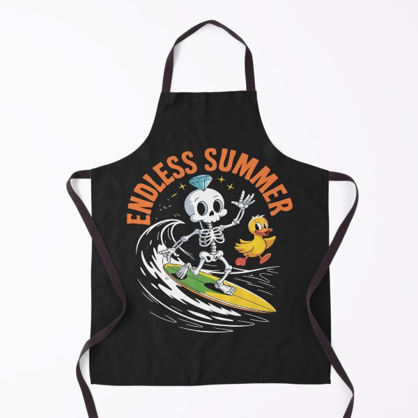 Item preview, summer skeleton hawaiian endless summer Christmas in July designed and sold by procionartss.