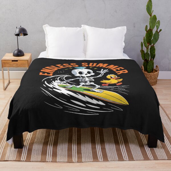 Item preview, summer skeleton hawaiian endless summer Christmas in July designed and sold by procionartss.