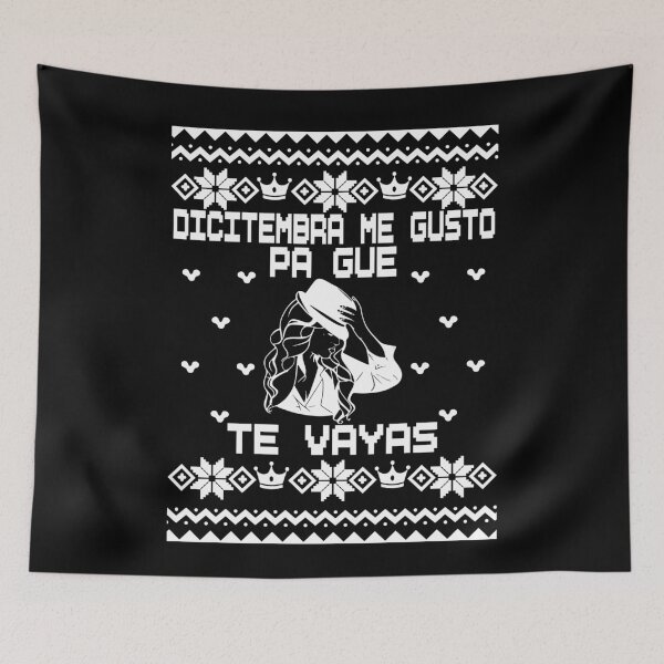 Item preview, Diciembre Me Gusto Pa Que Te Vayas Navidad designed and sold by HeidixHDesigns.