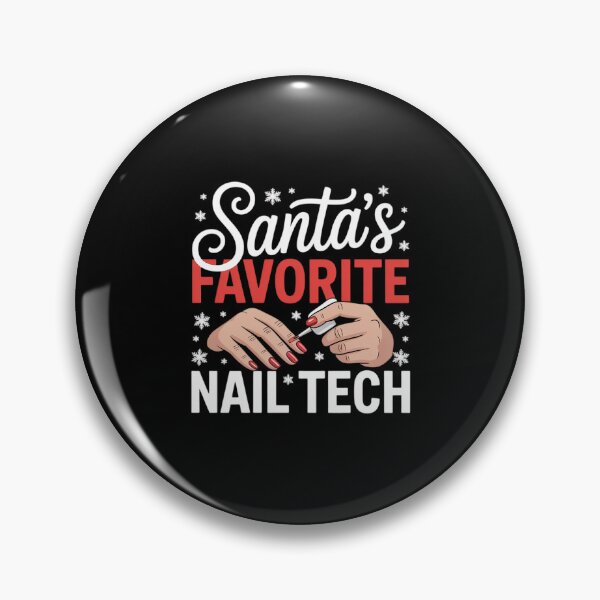 Item preview, Nail Tech Quote Work Uniform Nail Polish Christmas designed and sold by FranzFriesen.