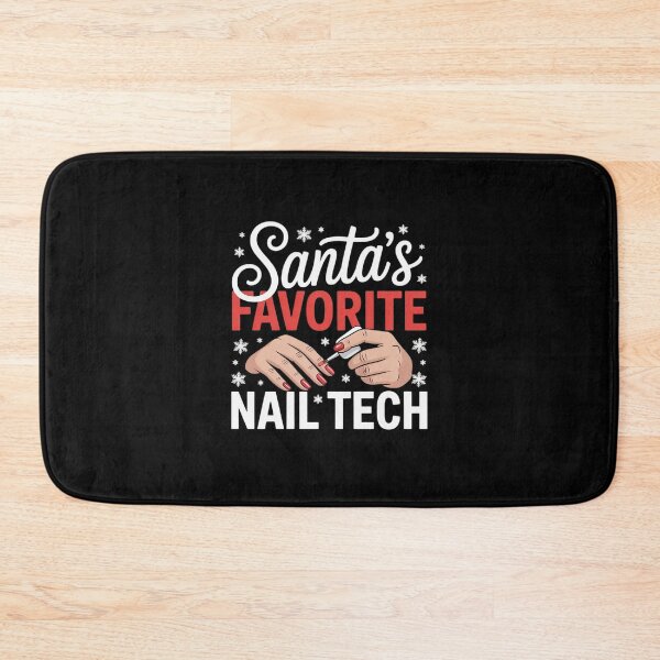 Item preview, Nail Tech Quote Work Uniform Nail Polish Christmas designed and sold by FranzFriesen.