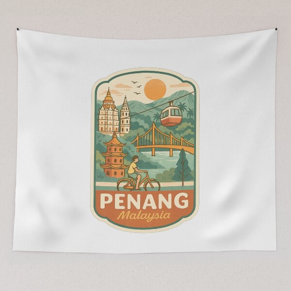 Item preview,  Penang Malaysia with Kek Lok Si and Penang Hill Ride designed and sold by Aryabek.