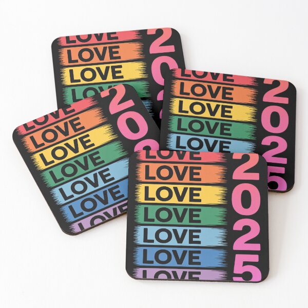 Item preview, LOVE 2025 Pride Rainbow for Gay Lesbian LGBTQ 2025 designed and sold by RoyTill0Art.