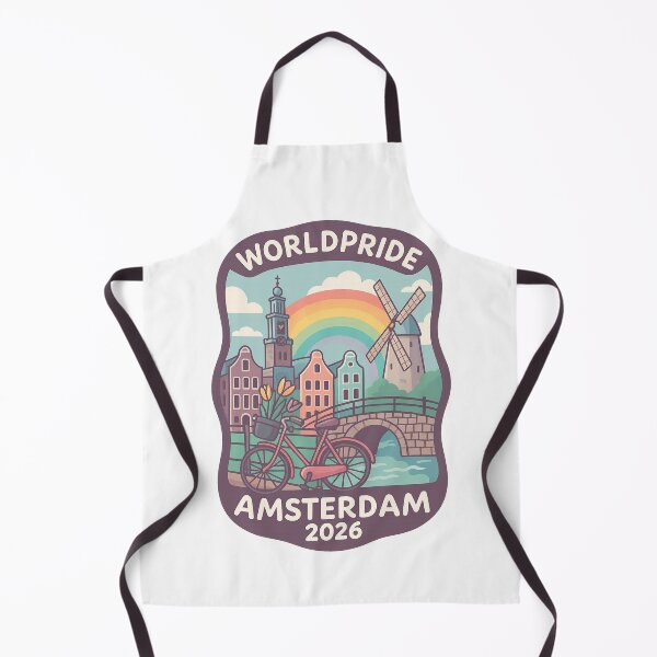 Item preview,  WorldPride Amsterdam 2026 with Windmill and Rainbow designed and sold by Aryabek.