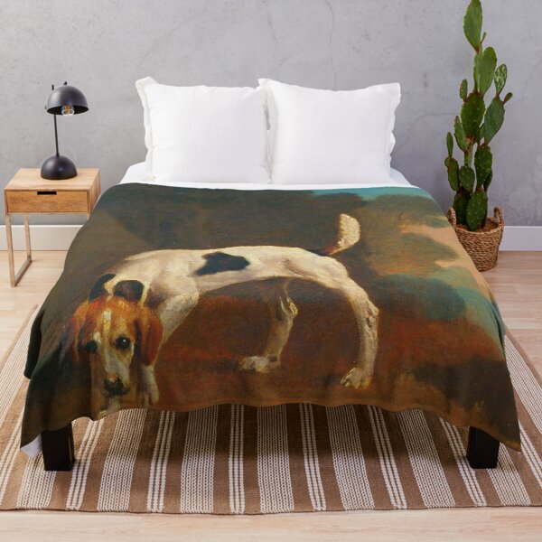 Item preview, Vintage painting of a dog designed and sold by Vintage Designs +.