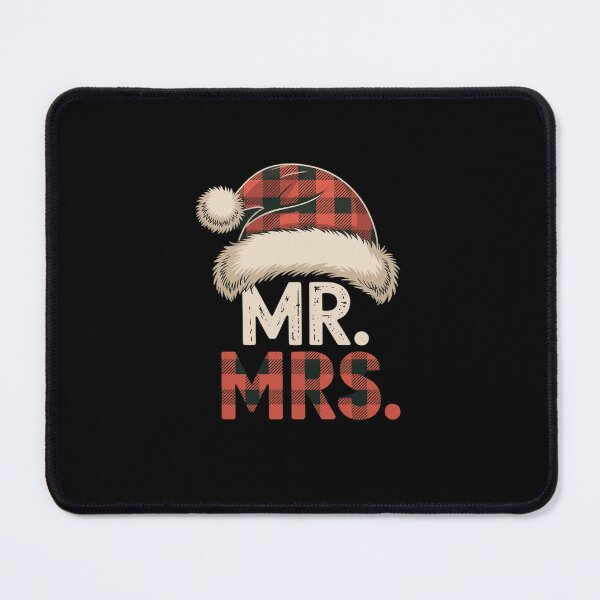 Item preview, Mr Santa Hat Buffalo Plaid Matching Couples Christmas Men designed and sold by marcusry.