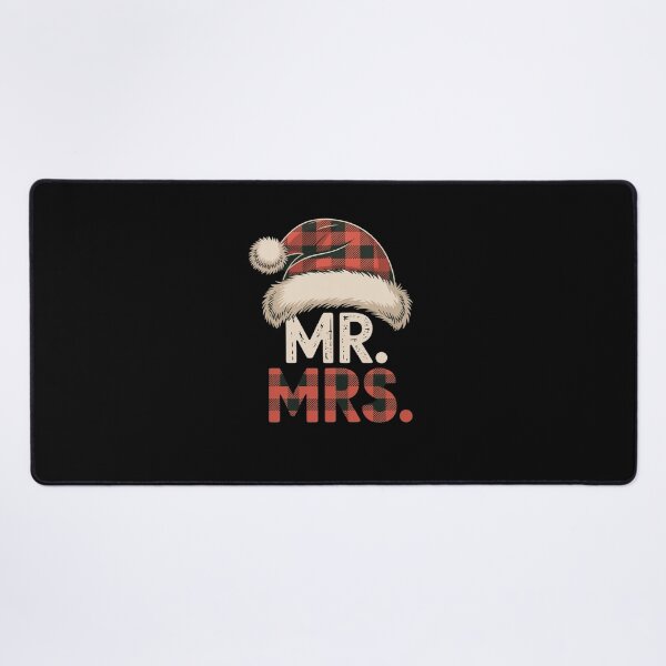 Item preview, Mr Santa Hat Buffalo Plaid Matching Couples Christmas Men designed and sold by marcusry.