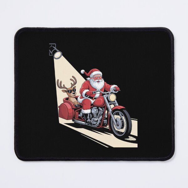 Item preview, Motorbike & Sidecar Christmas Santa Xmas Biker Mens designed and sold by khorbiasieno.