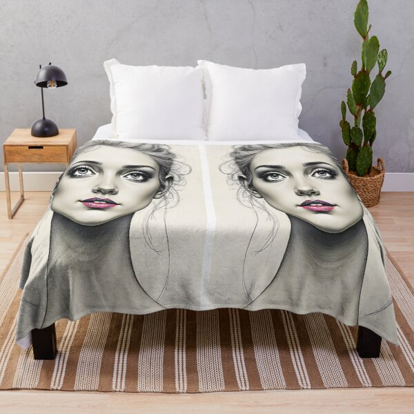 Item preview, 2 Classical Beautiful Sketched Faces designed and sold by Huskyyy Designs.