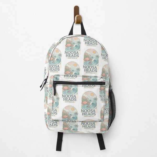 Item preview, Noosa Heads Australia with Flamingo and Rolling Wave designed and sold by Aryabek.