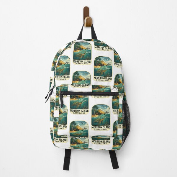 Item preview, Moreton Island Queensland with Shipwreck and Sea Turtle designed and sold by Aryabek.