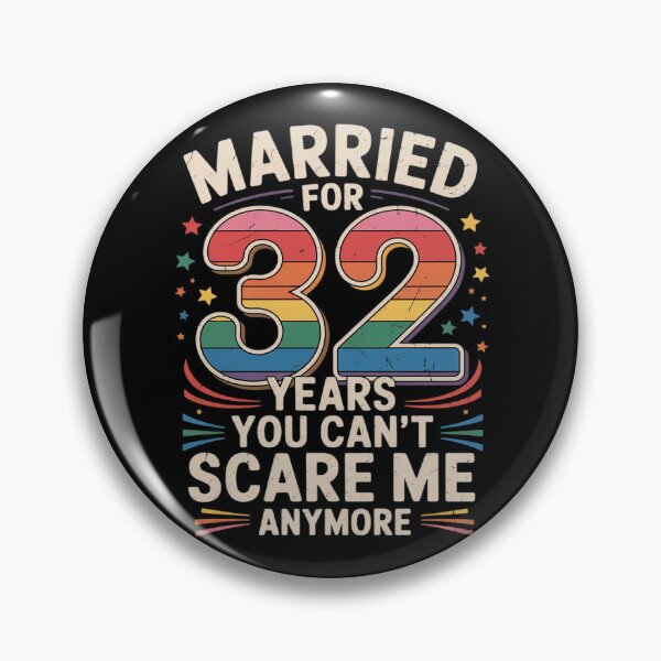 Item preview, Married 32 Years Gay Lesbian 32nd Wedding Anniversary LGBTQ designed and sold by RoyTill0Art.