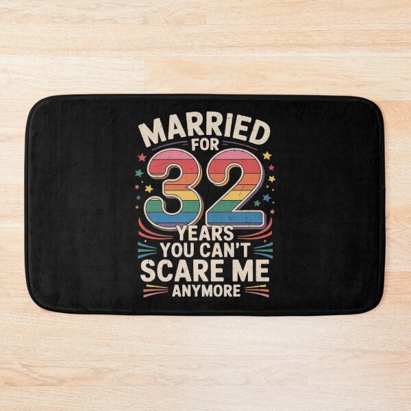 Item preview, Married 32 Years Gay Lesbian 32nd Wedding Anniversary LGBTQ designed and sold by RoyTill0Art.