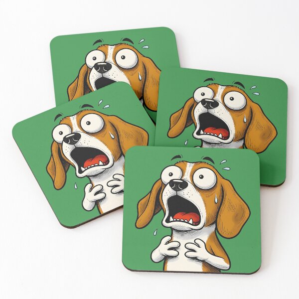Item preview, A NICE BUT SCARED DOG designed and sold by infinitearte.
