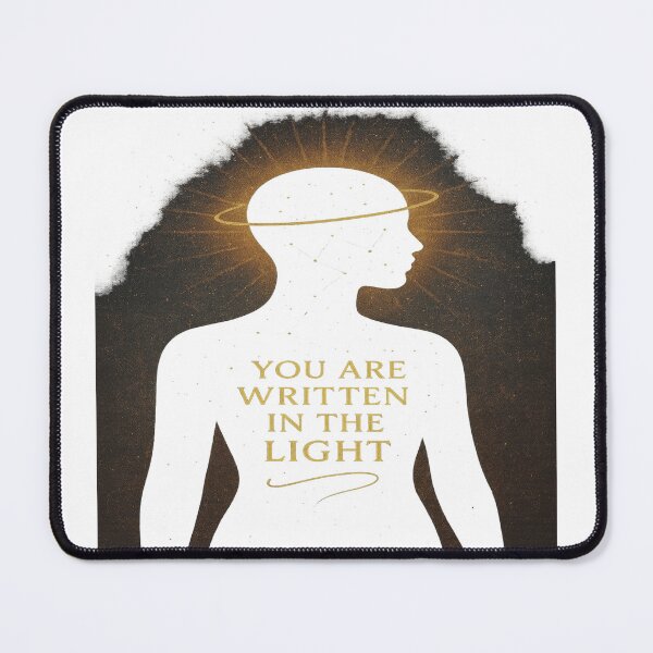 Item preview, Written in the Light Cosmic Silhouette designed and sold by HiteshArt111.