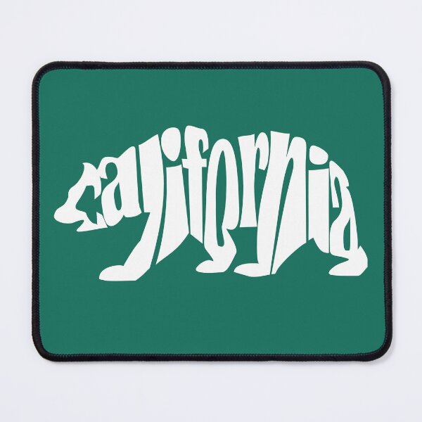 Item preview, California Bear Typography – White Minimalist Tribute to the Golden State designed and sold by denip.