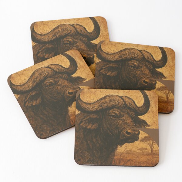 Item preview, Cape Buffalo Sentinel Textured Power, Control Identity designed and sold by SavannaStrikes.
