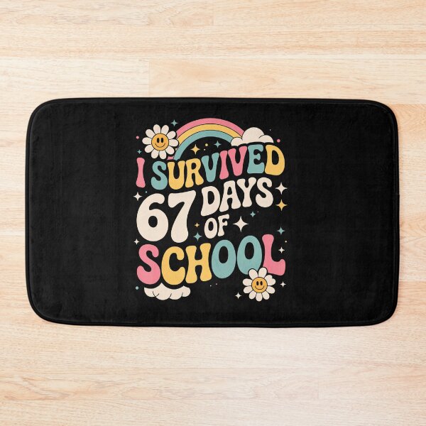 Item preview, I Survived 67 Days Of School Funny Six Seven 6 7 Meme designed and sold by MadalynKiehn.