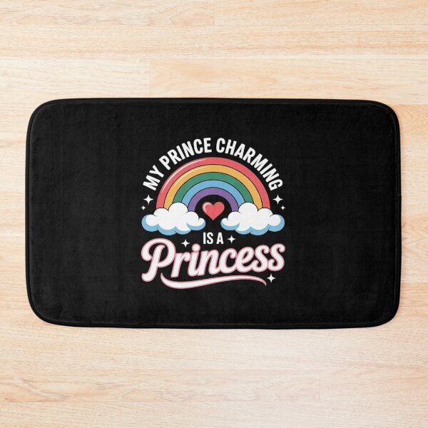 Item preview, My prince charming is a princess LGBT lesbian designed and sold by RoyTill0Art.