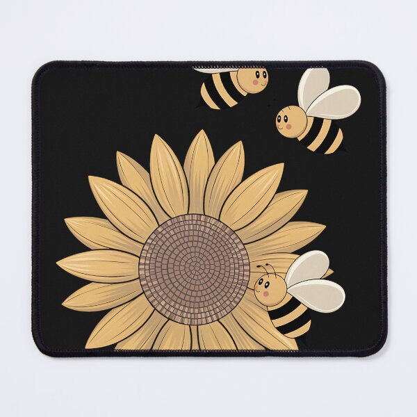 Item preview, Sunflower Bees Retro Nature Summer Flower Beekeepers Gift designed and sold by AvagondaMind.