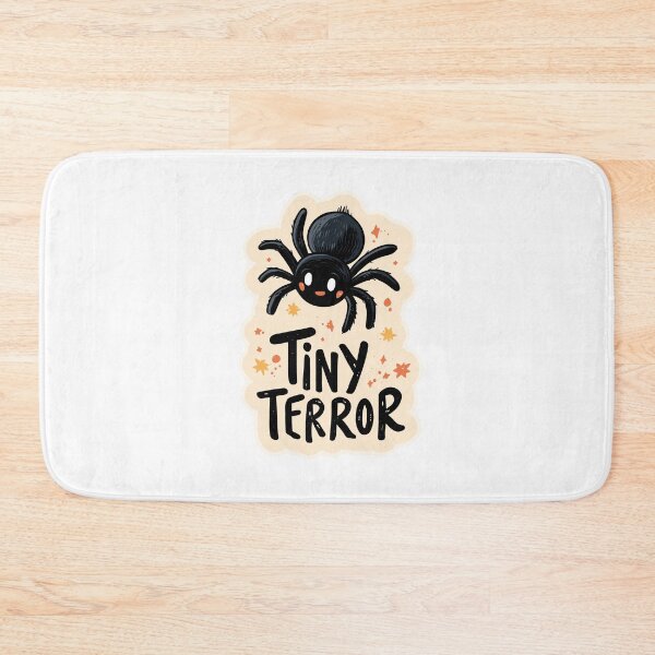Item preview, “Tiny Terror” Cute Kawaii Spider Design designed and sold by SleekLineSketches.