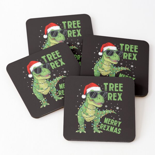 Item preview, Merry Rexmas Tree Rex Dinosaur With Holiday Lights And Bright Festive Winter Cheer designed and sold by ImeldaSparks.
