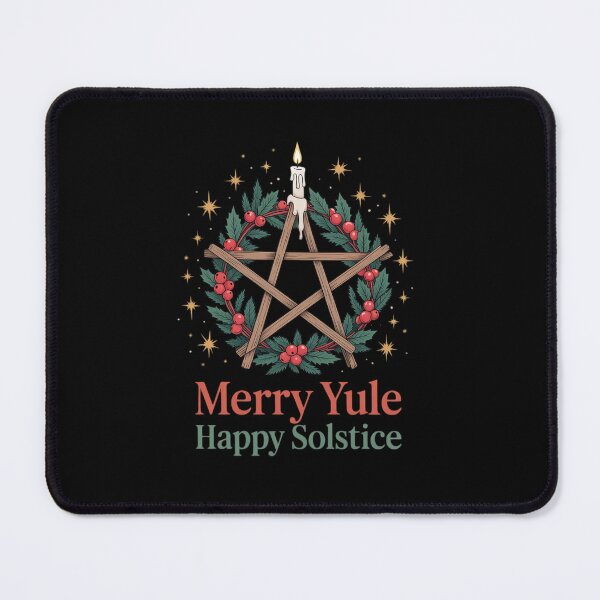 Item preview, Merry Yule Happy Solstice Pagan Yuletide Season Christmas designed and sold by VasilisLamArt.