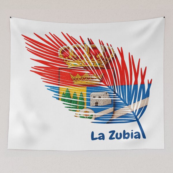 Item preview, Abstract Flag of La Zubia – Feather Shape Design designed and sold by ArteJorge48.