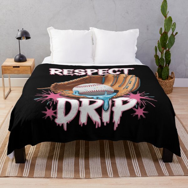 Item preview, Respect The Drip Baseball Glove Drip Ice Cream Sprinkles  designed and sold by lilLilaBatArt.