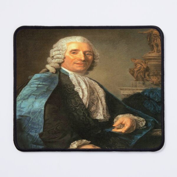 Item preview, Jean-Baptiste Pigalle by Marie-Suzanne Giroust Roslin (c.1770) // Public Domain designed and sold by Vernissage-dart.