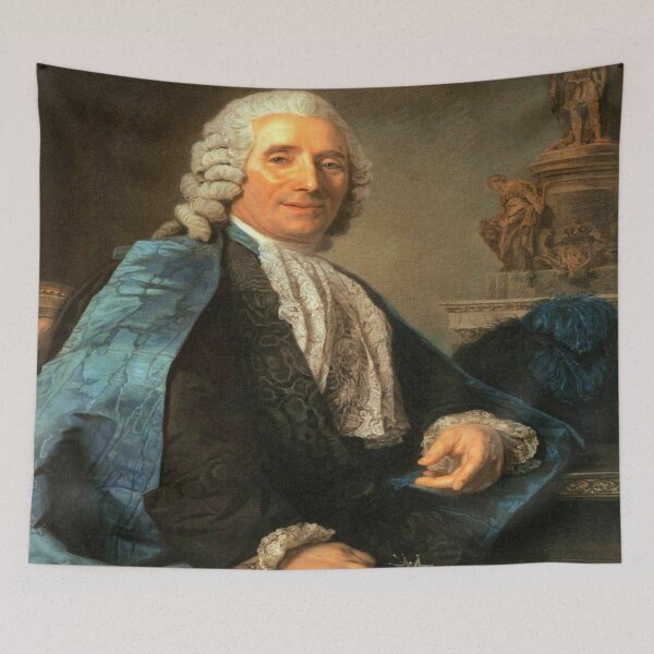 Item preview, Jean-Baptiste Pigalle by Marie-Suzanne Giroust Roslin (c.1770) // Public Domain designed and sold by Vernissage-dart.