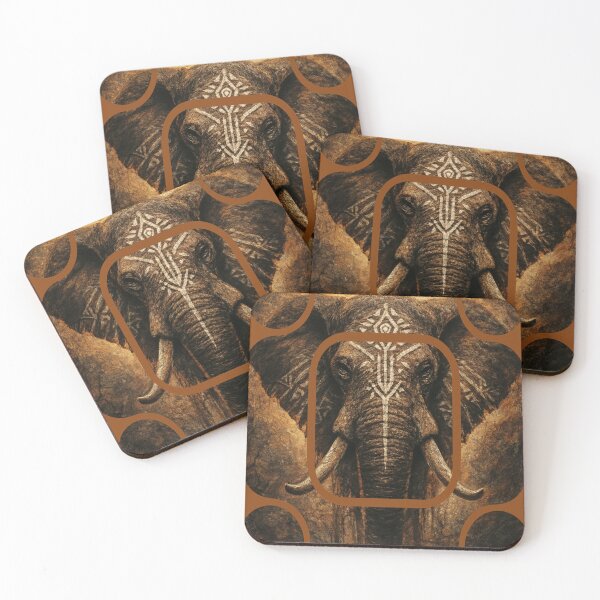 Item preview, Elephant Code Tribal Identity, Geometric Control designed and sold by SavannaStrikes.