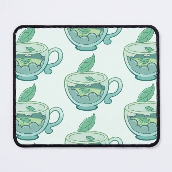 Item preview, GreenLeaf Teacup designed and sold by AkawaQuack Studio.