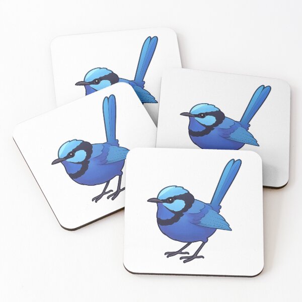 Item preview, Spendid Fairy Wren Bird designed and sold by TrieuArt.