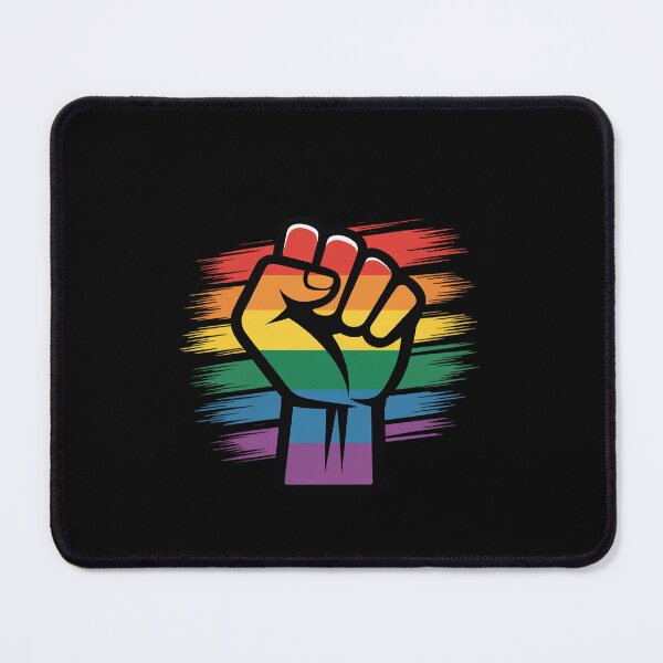 Item preview, Pride Month LGBT Rainbow Fist LGBTQ Gay designed and sold by RuthGAArt.