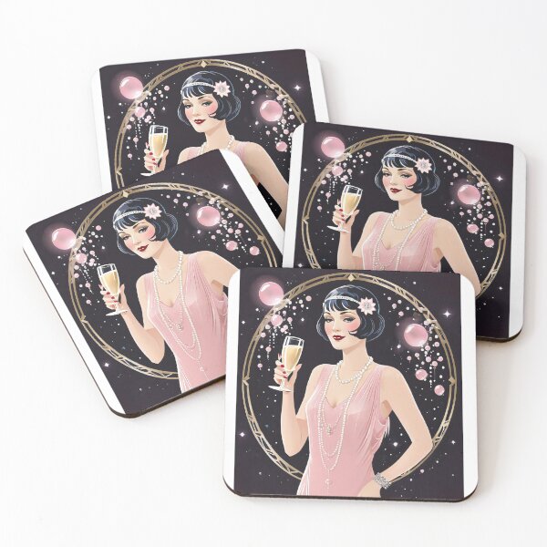 Item preview, Roaring 20s Great Gatsby Flapper designed and sold by The Pink Rebel.
