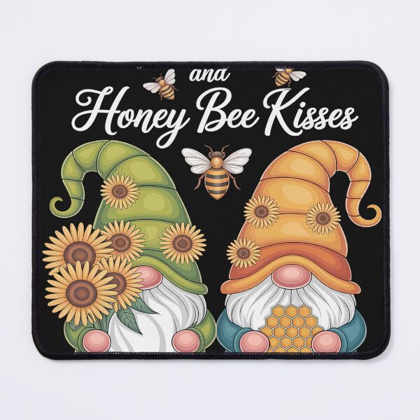 Item preview, Sunflower Wishes And Honey Bee Kisses With Cute Summer Gnome designed and sold by AvagondaMind.