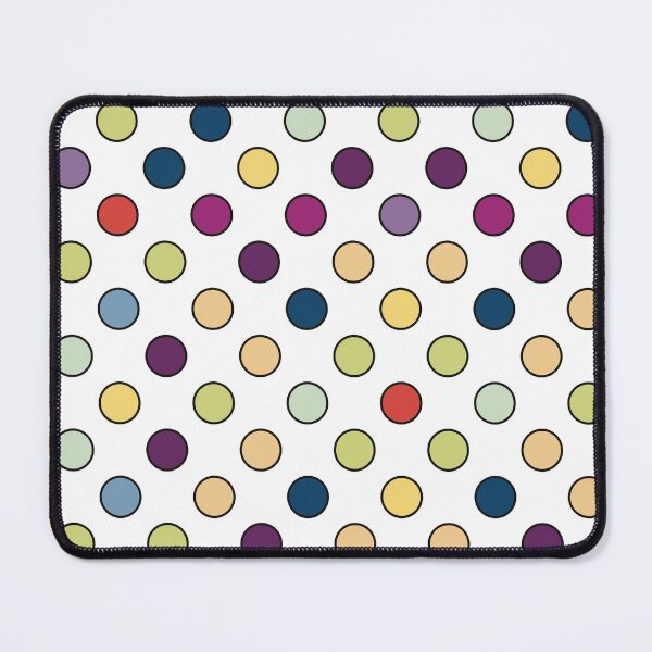 Item preview, : Modern Multicolor Polka Dot Pattern designed and sold by applecs.