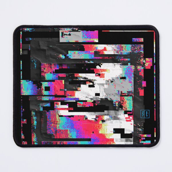 Item preview, Colorful Glitch Square — Abstract Digital Distortion Design designed and sold by SleekLineSketches.