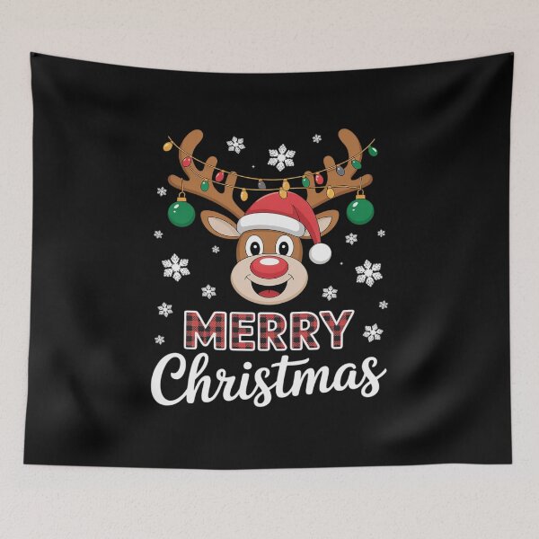 Item preview, Merry Christmas Reindeer Plaid Pajamas Xmas Shirts Men Boy designed and sold by HaileyRobel.