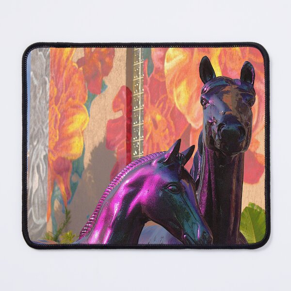 Item preview, Vibrant Metallic Horse Sculptures designed and sold by MercerImages.
